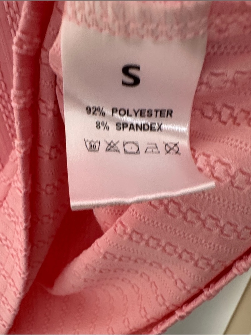Women's Pink V-Neck Short Sleeve Top - Picture 5 of 5